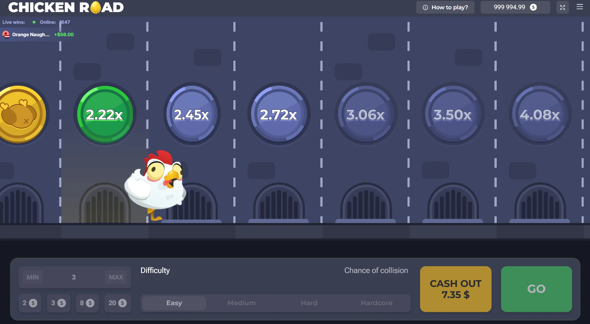 Chicken Road spel